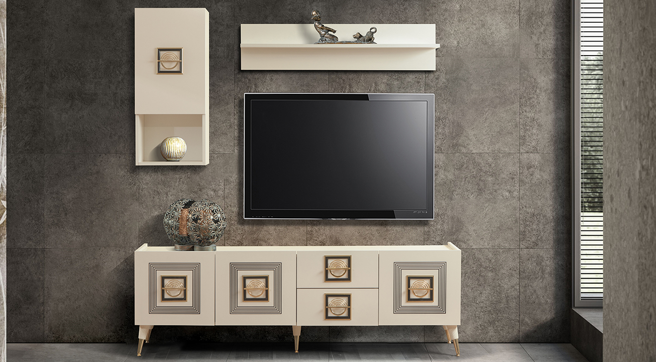 Side Moonstone TV Unit