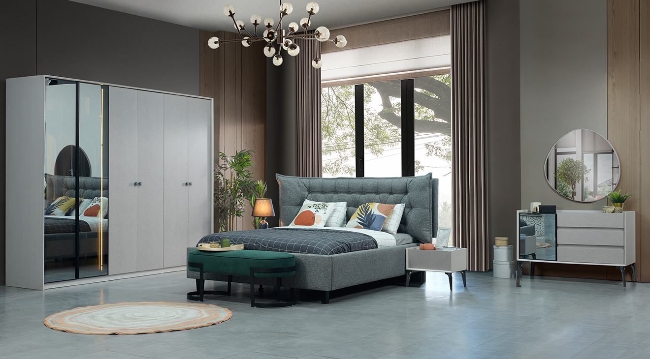 Siena 6 Door Bedroom Set