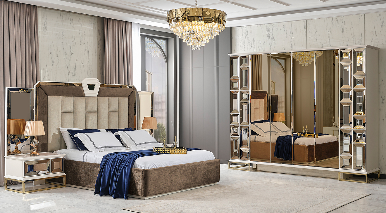 Sirius 6-Door Bedroom Set