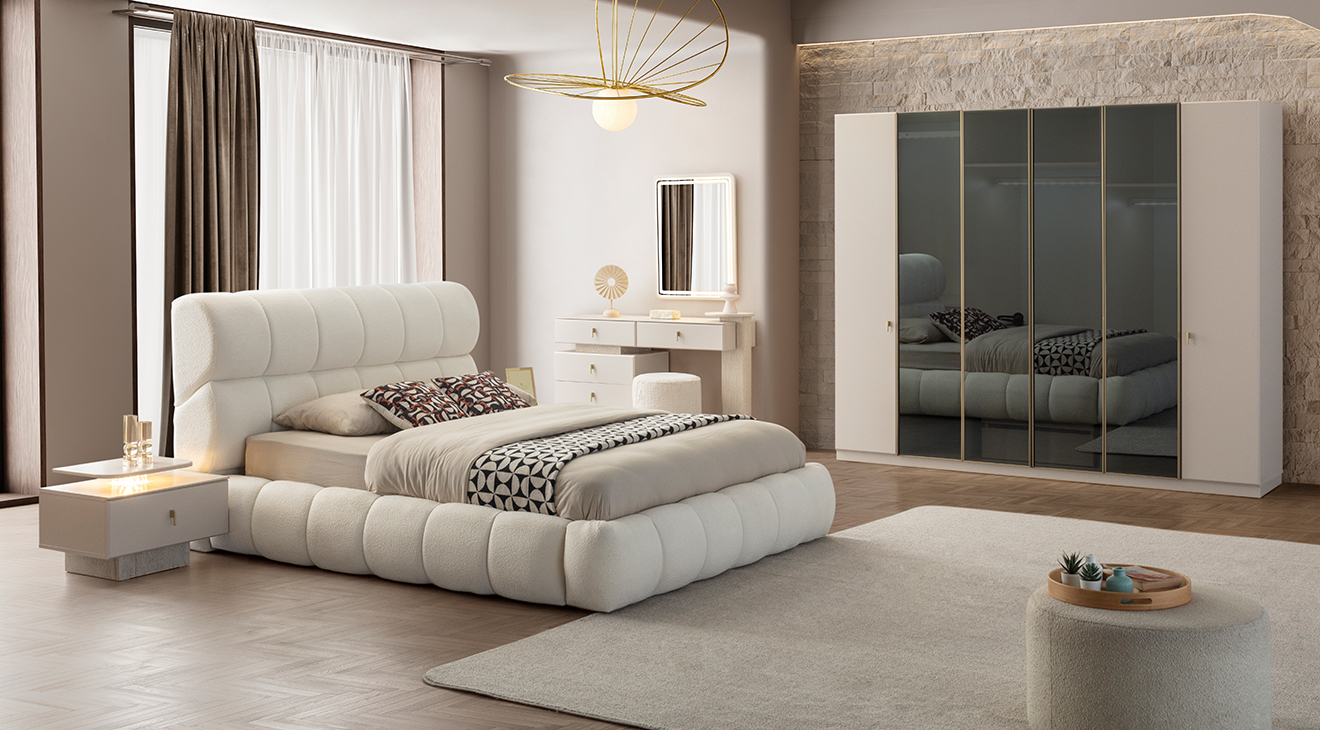 Tetra 6-Door Bedroom Set