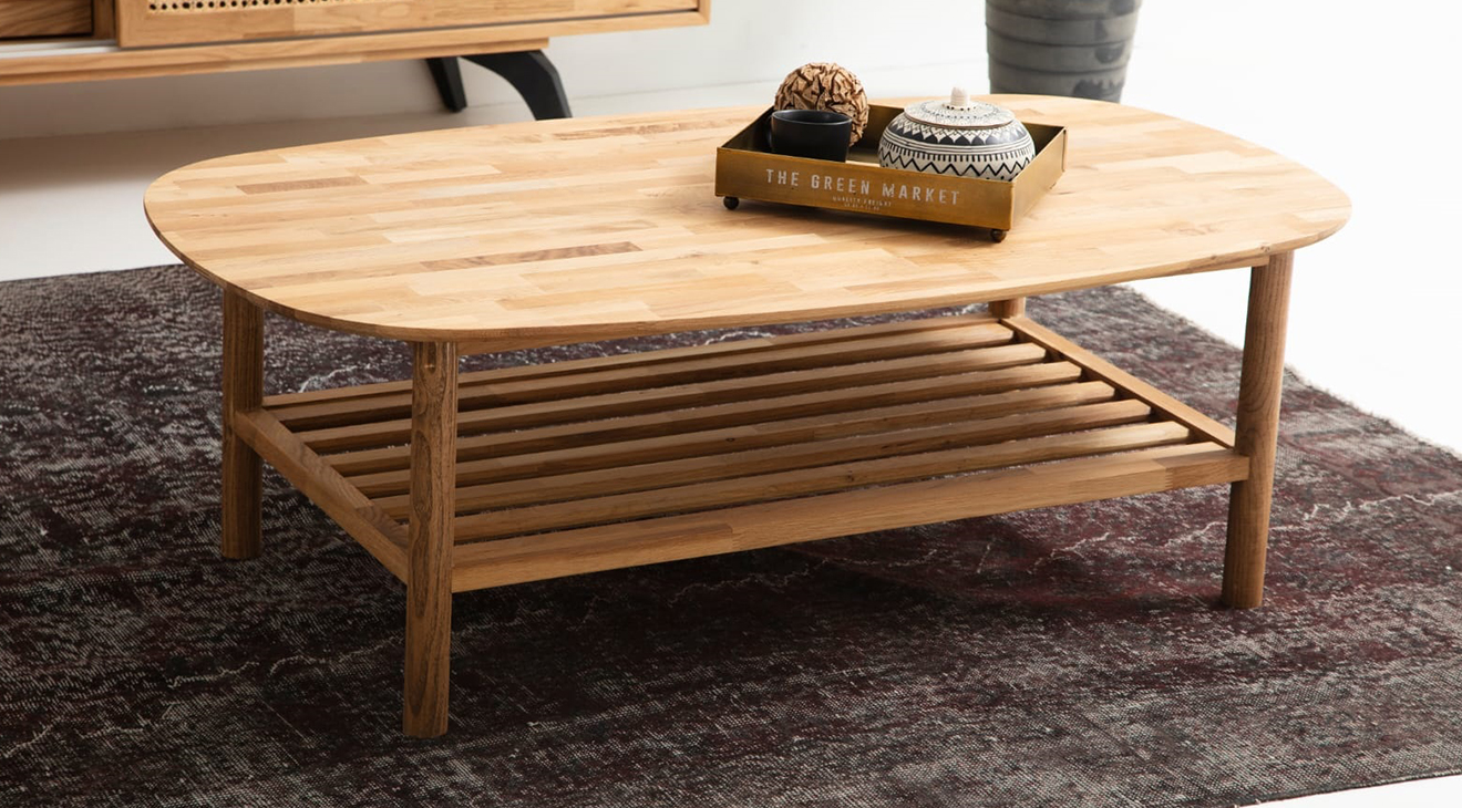 Ton Walnut Coffee Table