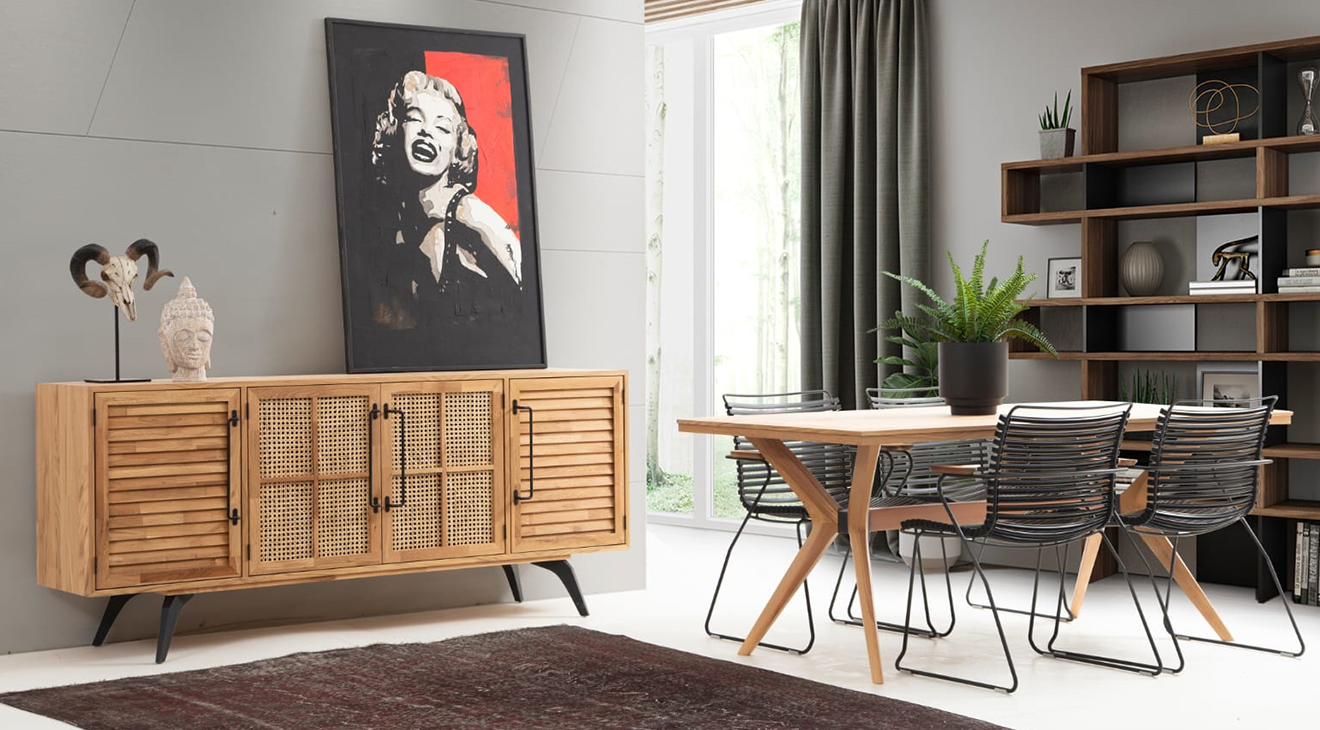 Ton Modern Yemek Odası Takımı