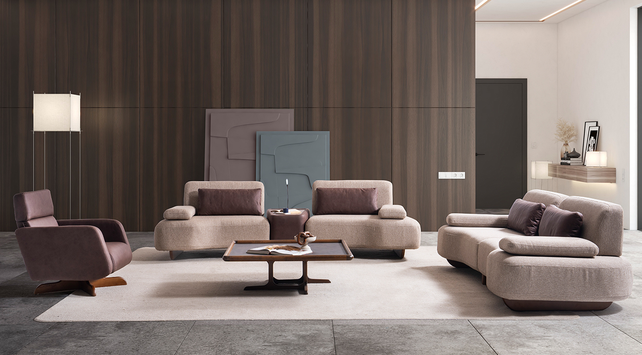 Truva Modern Sofa Set