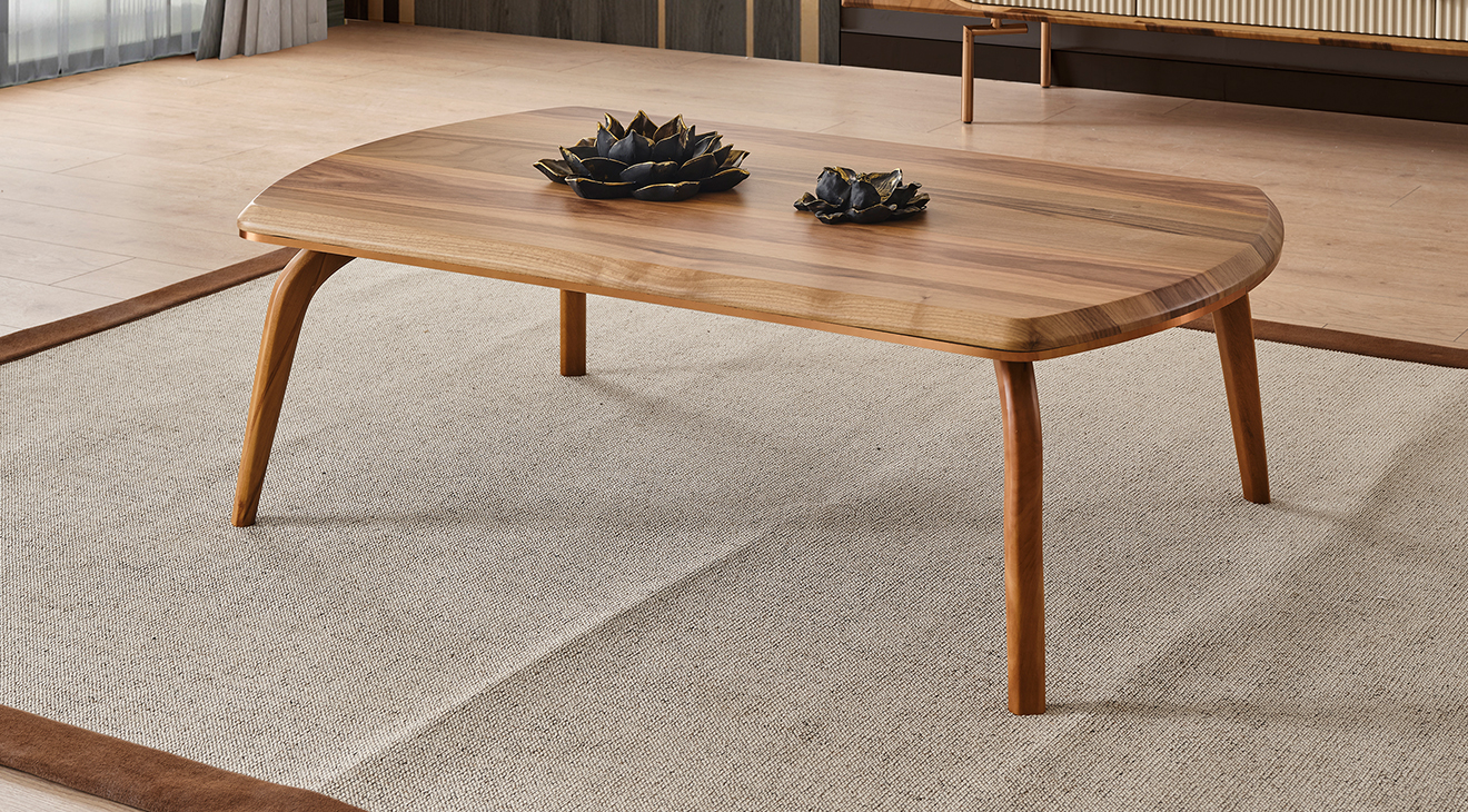 Valencia Walnut Coffee Table