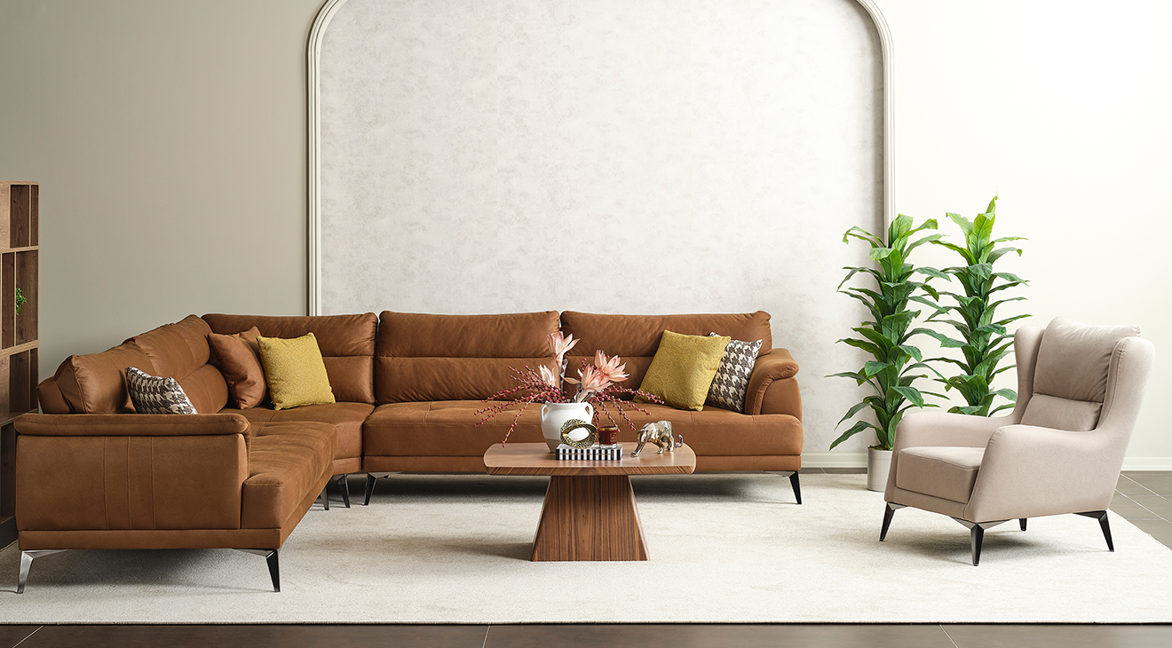 Vegas Corner Sofa Set