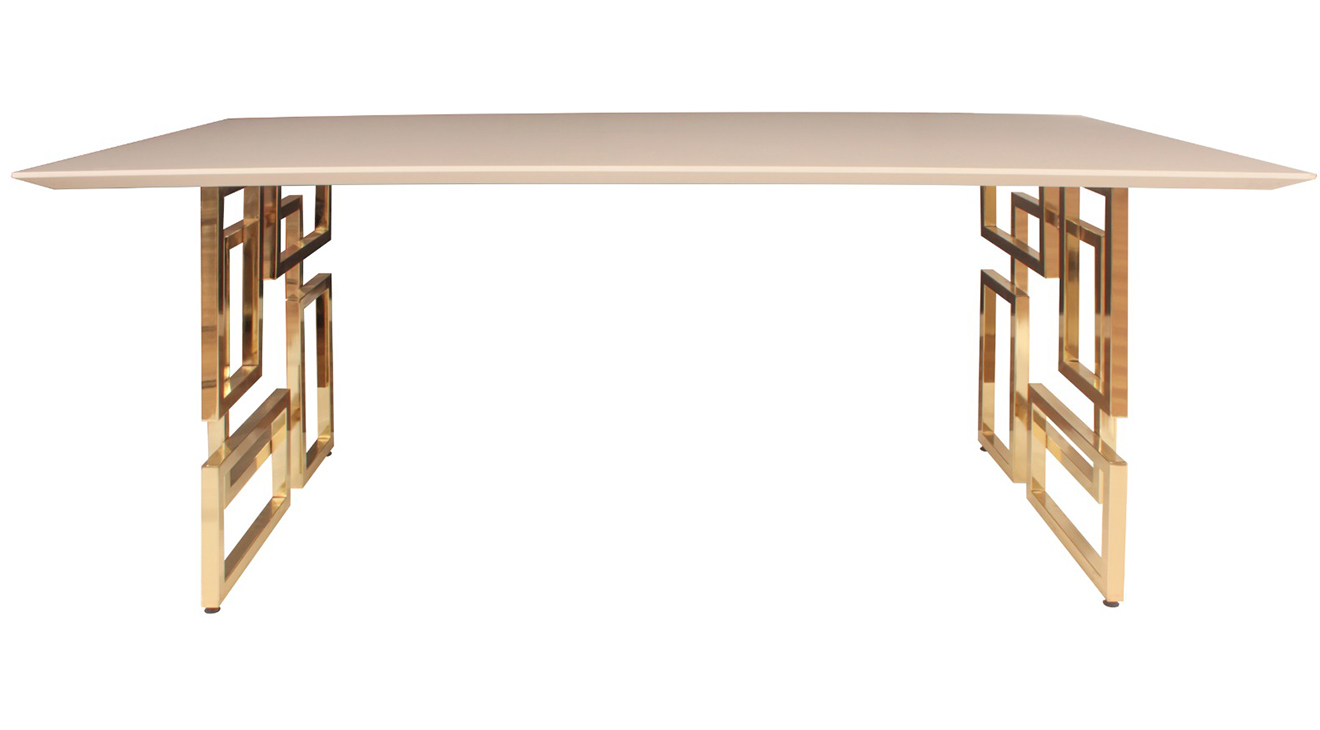 Versace Gold Metal Leg Table