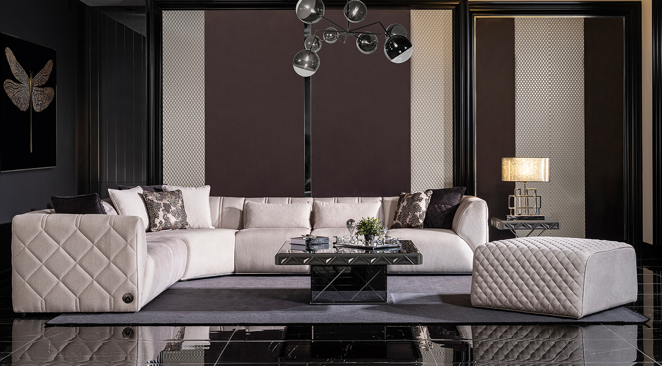 Viona Corner Sofa Set