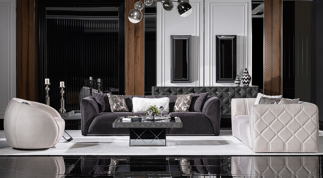 Viona Luxury Sofa Set