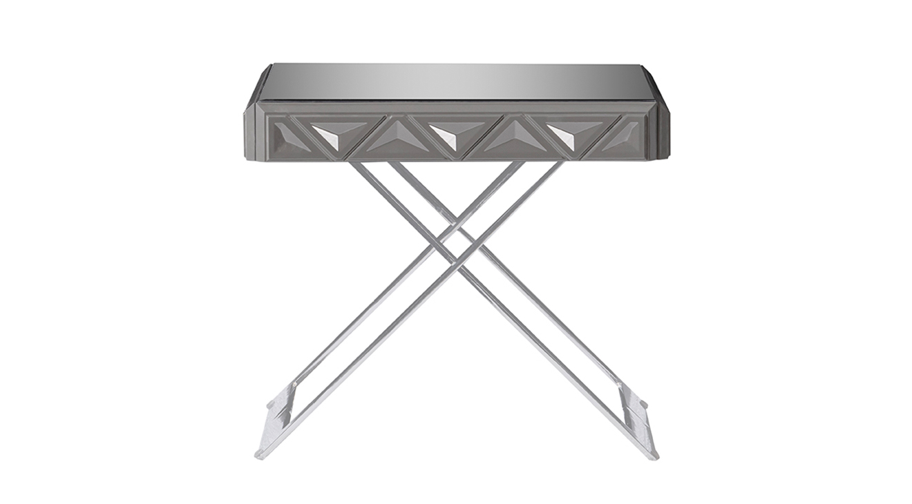 Viona Metal Leg Side Table