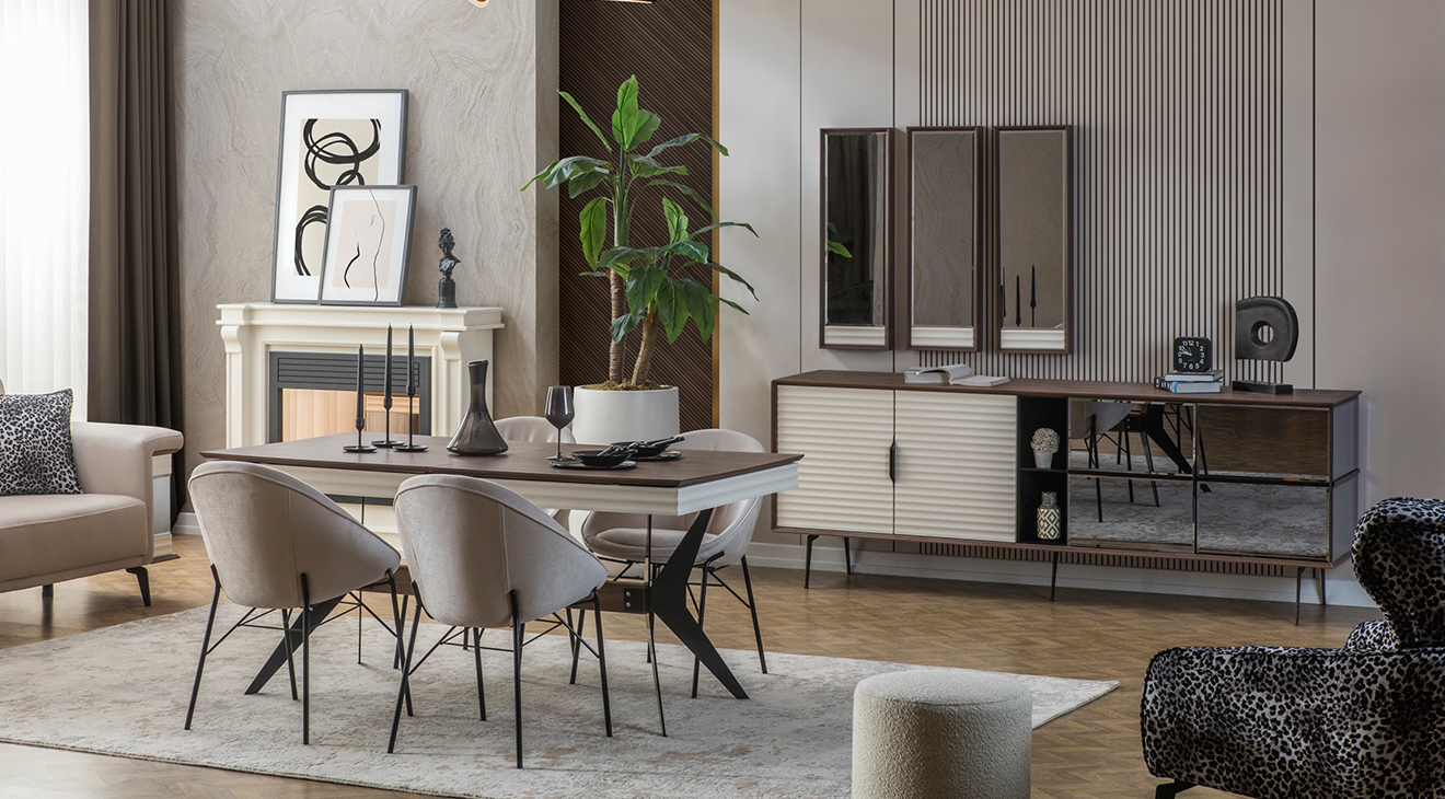Vira Modern Dining Room Set