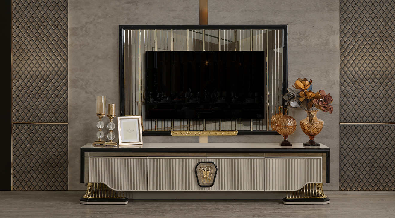 Vizyon Anthracite Tv Unit