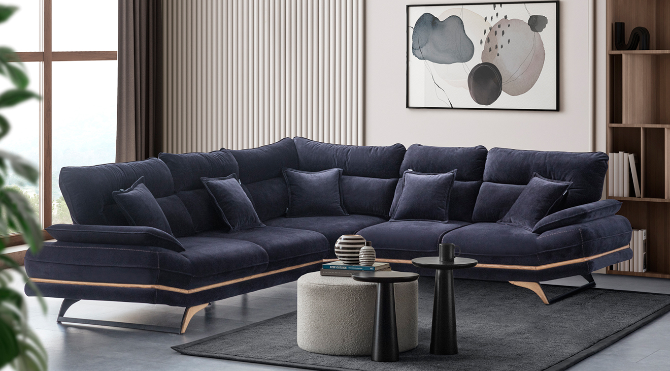 Vogue Corner Sofa Set