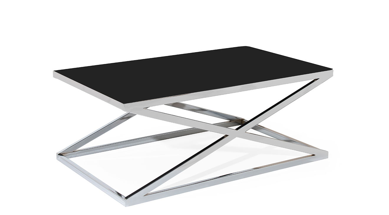 X Zen Silver Coffee Table