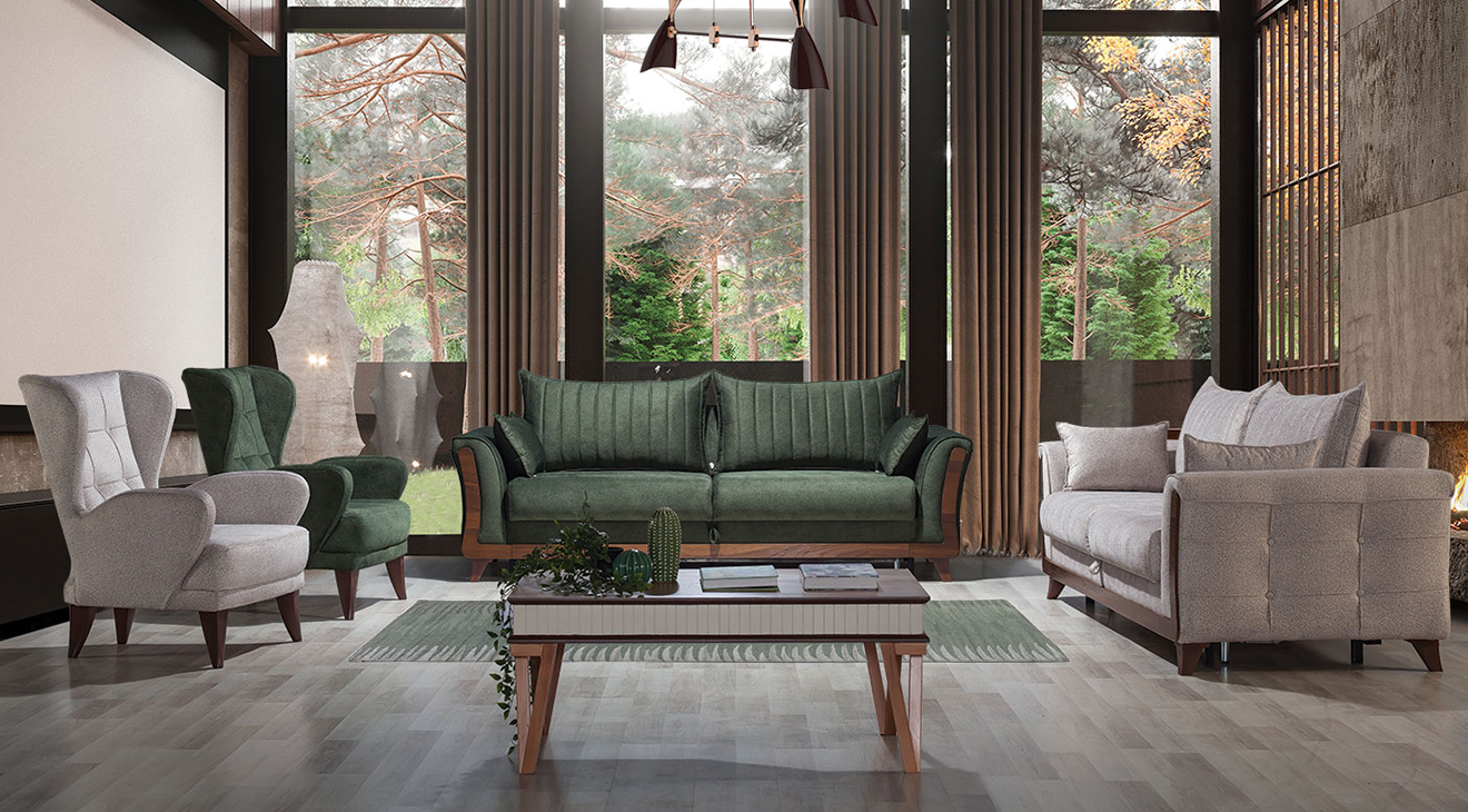 Zambak Sofa Set