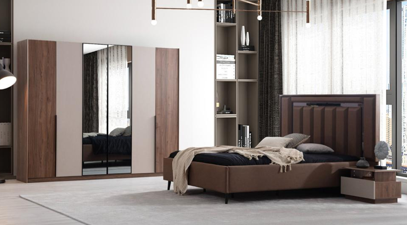 Zenn 6 Door Bedroom Set