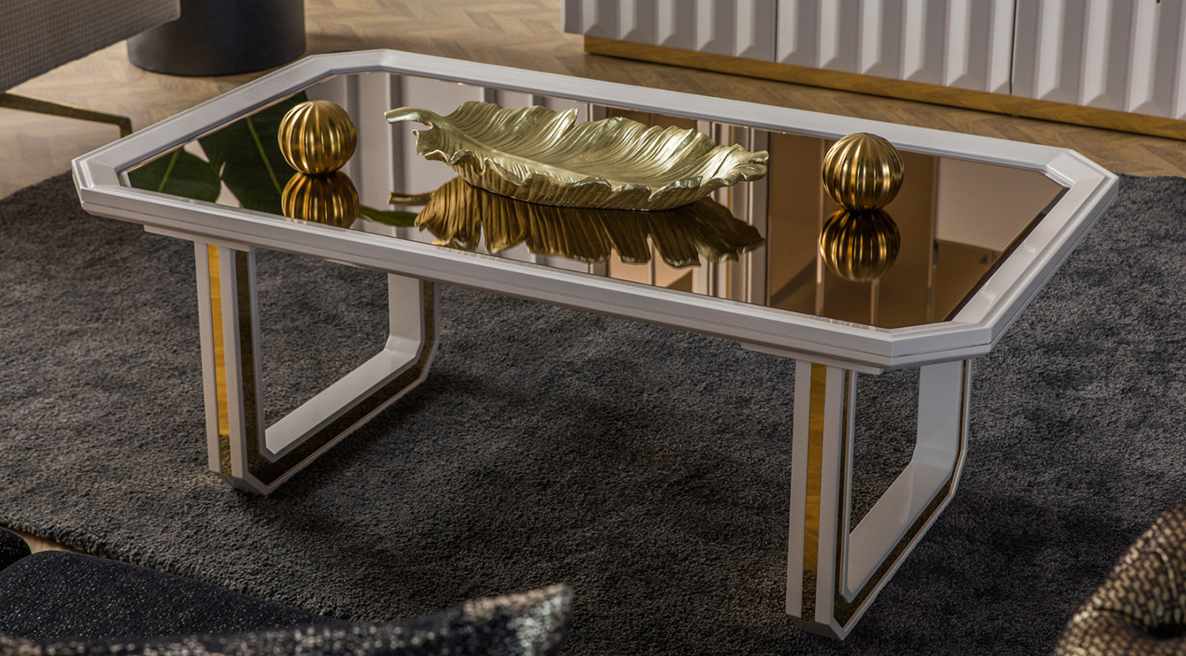 Zümra Cream Coffee Table 2