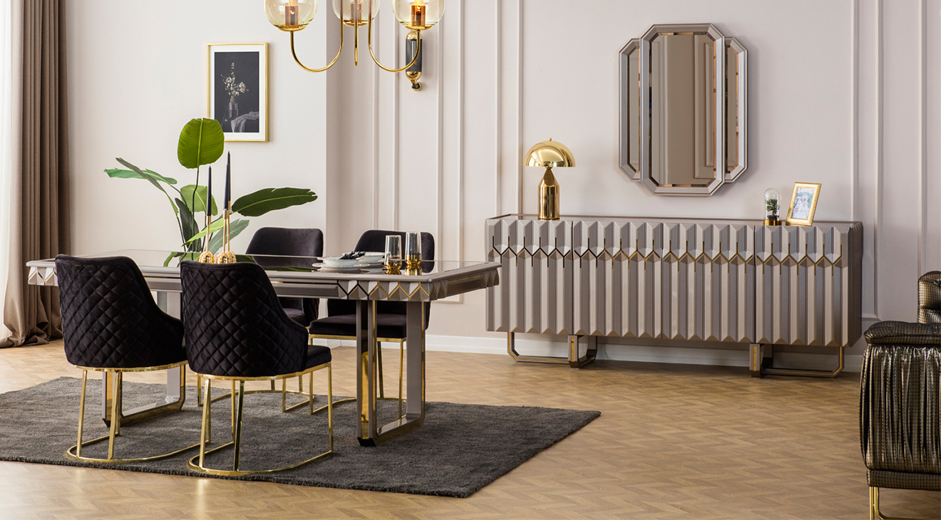 Zümra Modern Dining Room Set