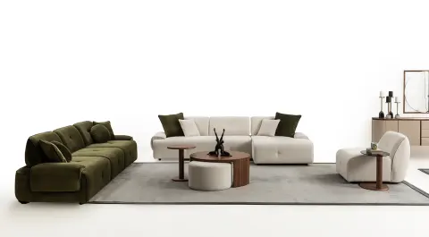 Nova Kanepeli Köşe Koltuk Takımı