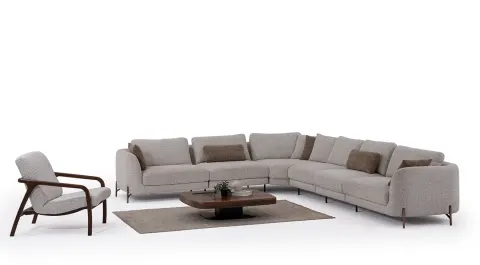 Milan Modüler Modern Köşe Koltuk Takımı