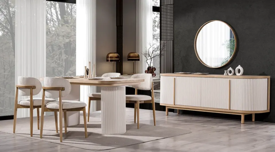 Paris Modern Yemek Odası Takımı