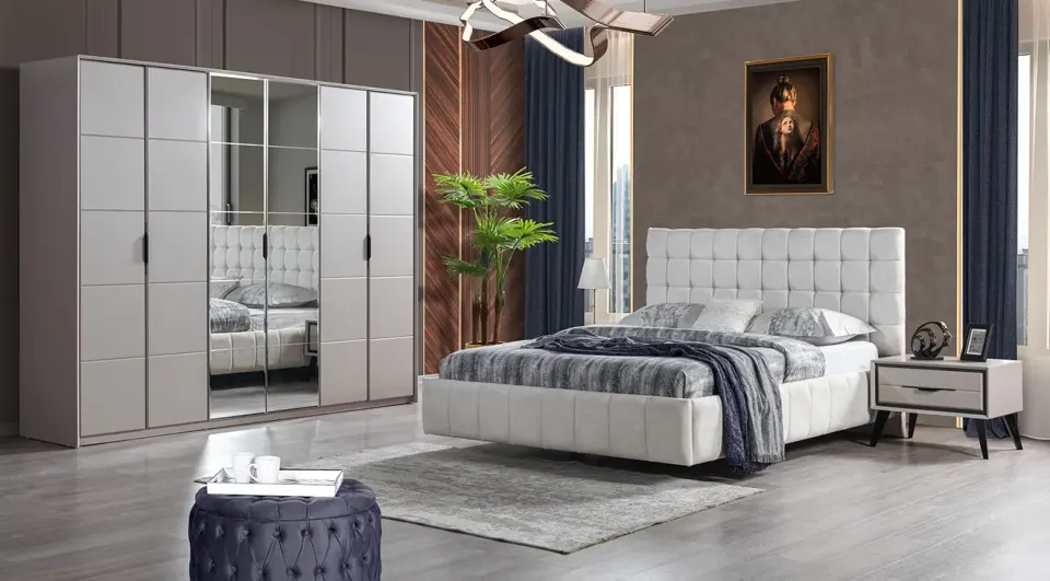 Roma 6 Kapaklı Yatak Odası Takımı