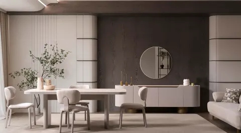Hazel Metal Ayaklı Yemek Odası Takımı