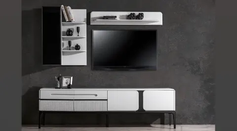 Nirvana Plus Ahşap Ayaklı Tv Ünitesi