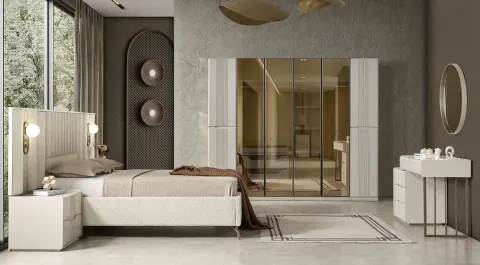 Akra 6 Kapaklı Yatak Odası Takımı