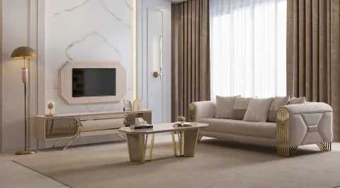 Sultan Metal Ayaklı Tv Ünitesi