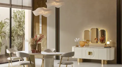 Farella Luxury Yemek Odası  Takımı