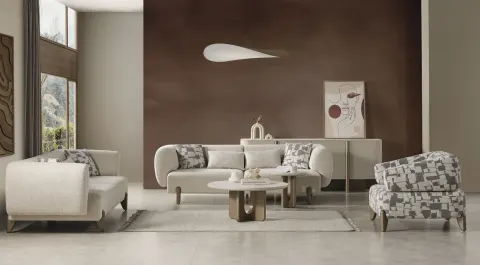 Ahuse Bronz Koltuk Takımı