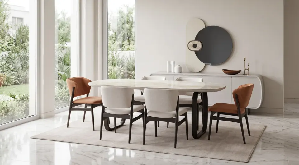 Halka Modern Yemek Odası Takımı