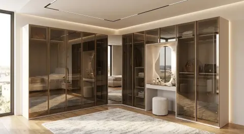 Luna Giyinme Odası Takımı