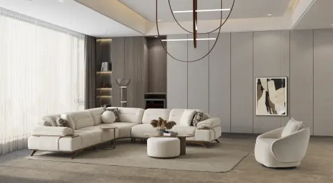 Safir Modern Köşe Koltuk Takımı