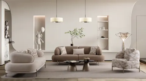 Aras Yataklı Modern Koltuk Takımı