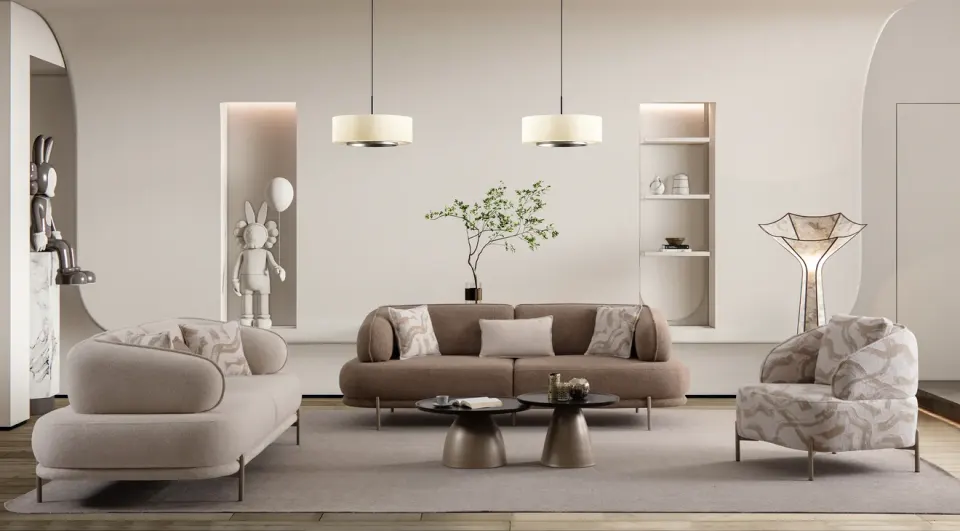 Aras Yataklı Modern Koltuk Takımı