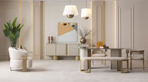 Massimo Modern Yemek Odası Takımı