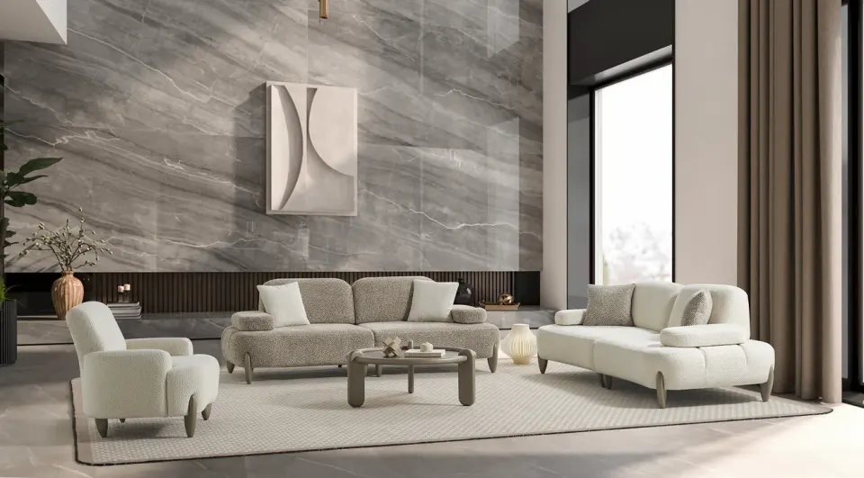 Aura Yataklı Modern Koltuk Takımı