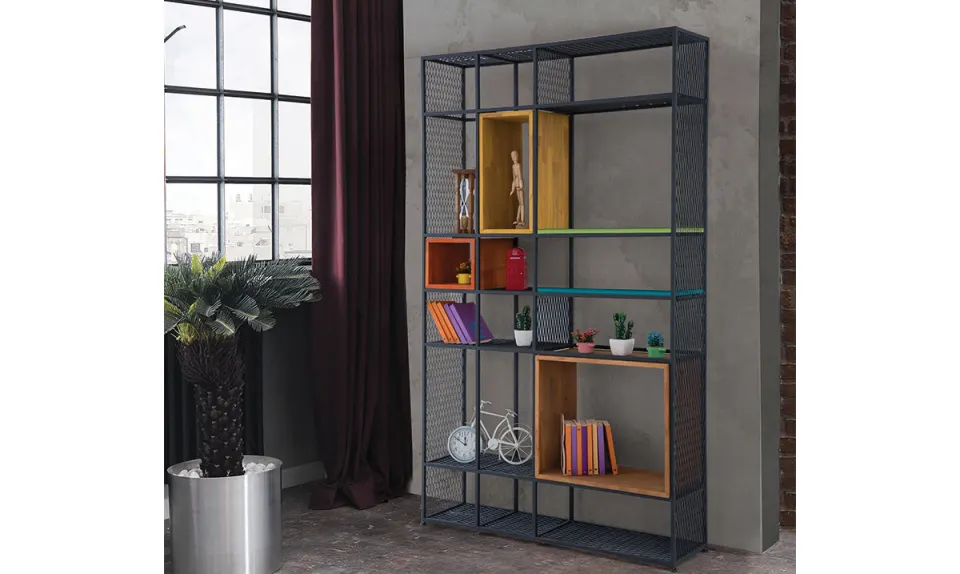 Trend Metal Kitaplık