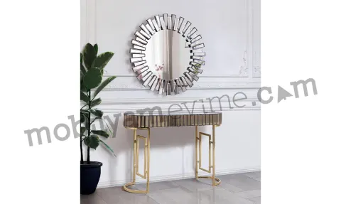 Sergio Gold Metal Ayaklı Dresuar