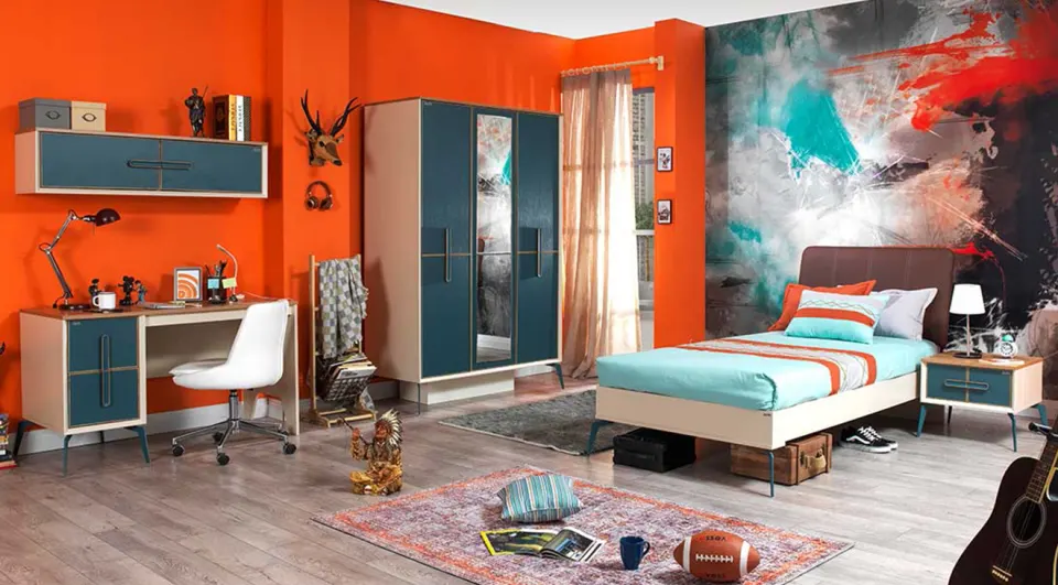 Lifos 3 Kapaklı Genç Odası Takımı