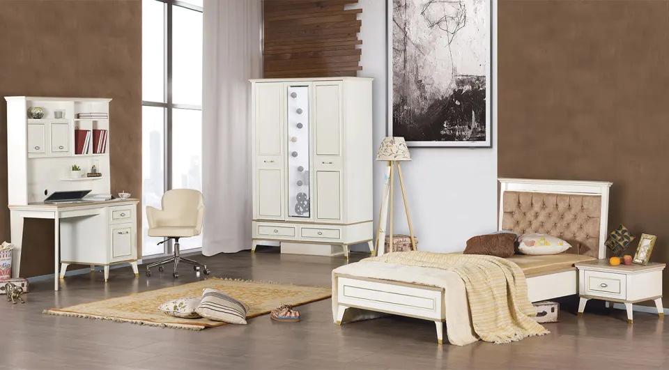 Rüya 3 Kapaklı Genç Odası Takımı