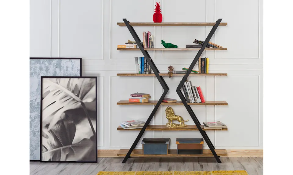 Hemnes X Kitaplık