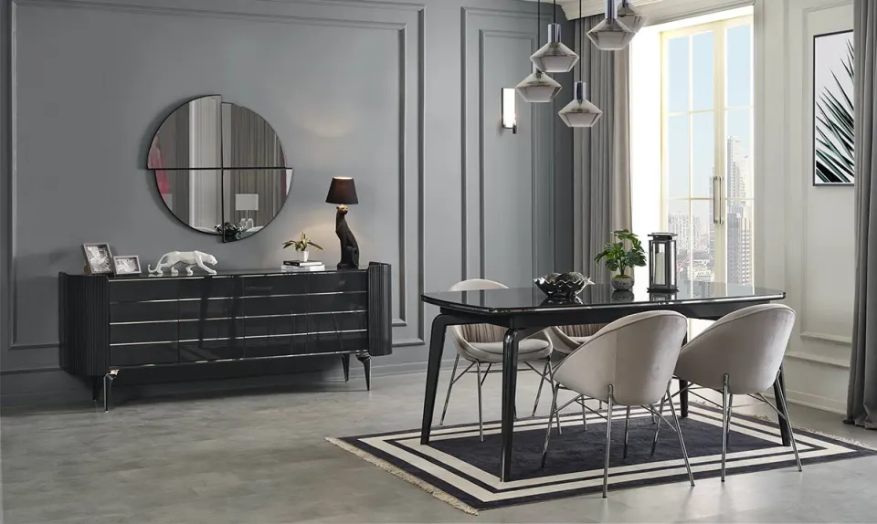 Karya Antrasit Yemek Odası Takımı