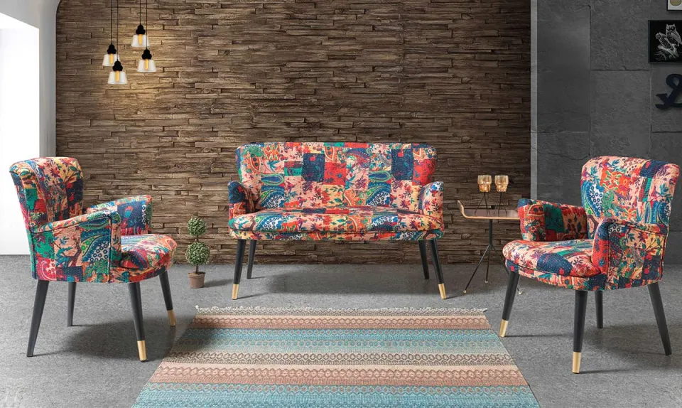 Patchwork Çay Seti