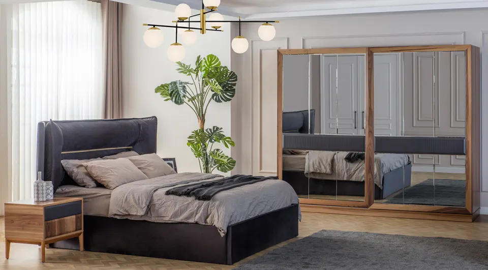 Loft Sürgü Kapaklı Yatak Odası Takımı