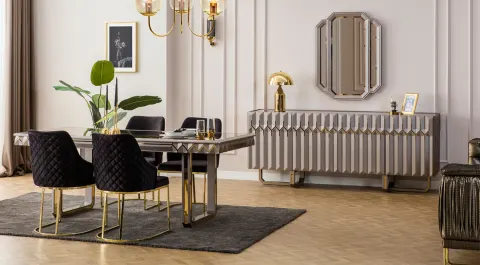 Zümra Modern Yemek Odası Takımı