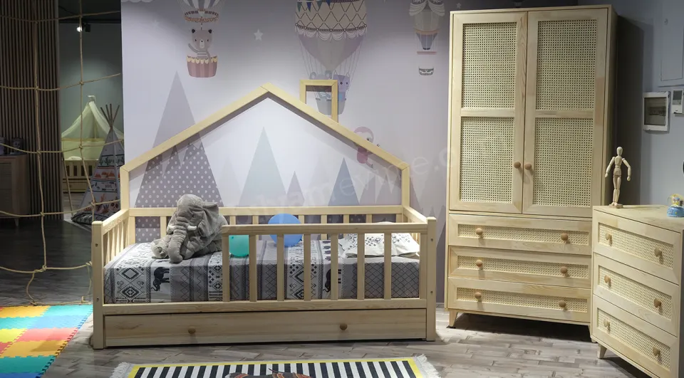 Nil 2 Kapaklı Bebek Odası Takımı
