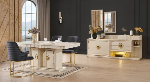 Eliza Modern Yemek Odası Takımı
