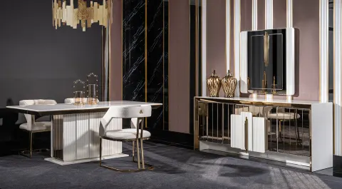 Vegas Luxury Yemek Odası Takımı